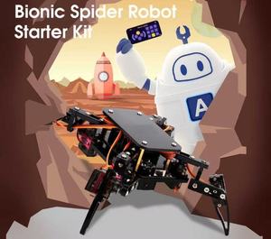 ESP8266 набор бионических четырехкратных роботов-пауков для проекта с дистанционным управлением для ходьбы и Ползания стволовых роботов - Product Image 3