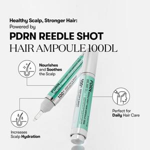 Ampolla Capilar PDRN de Marca Privada para el Cuidado del Cuero Cabelludo con Suero de ADN de Salmón PDRN para Reparación y Cuidado Hidratante del Cabello y Cuero Cabelludo - Product Image 3