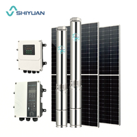 Pompe à eau solaire submersible pour puits profond, irrigation agricole, acier inoxydable SHIYUAN