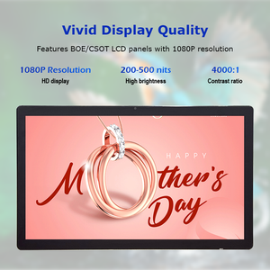 Monitor de Publicidad LCD HD de 21.5 Pulgadas con Android, para Montaje en Pared, Señalización Digital para Tiendas Minoristas y Centros Comerciales - Product Image 2
