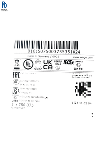 750-375 โมดูล PLC โมดูลระบบอัตโนมัติทางอุตสาหกรรม โมดูล I/O ดิจิตอล โมดูลควบคุมลอจิกแบบตั้งโปรแกรมได้ โมดูลควบคุมอุตสาหกรรม - Product Image 1
