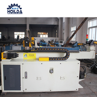 Máquina Dobladora de Tubos Automática Hidráulica de Alta Resistencia, de Aleación de Aluminio y Acero Inoxidable, con Rodamientos para Construcción de Pasamanos de Escaleras