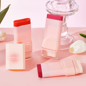 TVLV Étanche Longue Durée Marque Privée Haute Pigment Blush Joue Visage Teinte Mat <span class=keywords><strong>Maquillage</strong></span> Crème Blush sur Bâton - Product Image 1