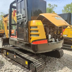 Excelente Excavadora Sany60 Usada, Modelo 2022, Maquinaria Pesada para Construcción, Motor, Bomba de Engranajes, Pocas Horas de Uso, Capacidad de Cucharón de 0.4m, Hefei - Product Image 1