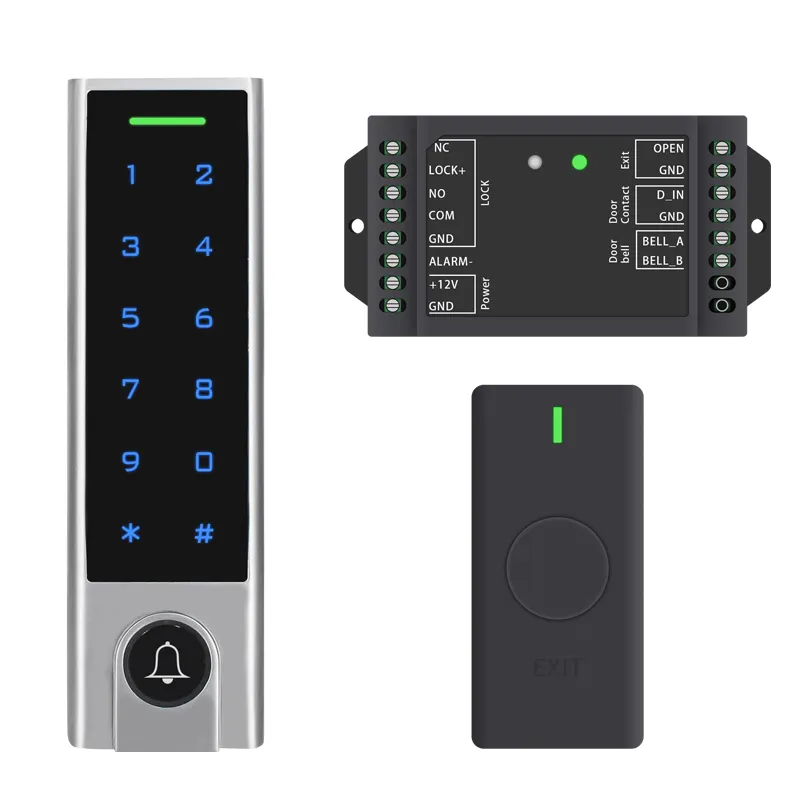 Alta sicurezza RFID e PIN senza fili per porte sistema di controllo accessi