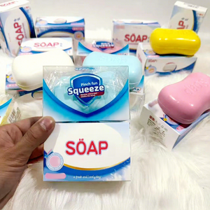 ของเล่นบีบสบู่จำลองสร้างสรรค์ บีบแล้วคืนรูปช้า ของเล่นบีบคลายเครียด ให้ความรู้สึกเปียกชื้น ของเล่นบีบสบู่บรรเทาความเครียด แบบจำลองสบู่บีบได้ - Product Image 1