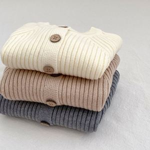 <strong>Winter</strong> Newborn Baby Knitted Cardigan 0-3 Years <strong>Toddler</strong> Cotton Solid Color Knitwear Baby Girls <strong>Jacket</strong> - Product Image 4