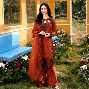 ชุดคุรตะปาลาซโซ่สวยงามสไตล์อินเดีย-ปากีสถานสำหรับผู้ใหญ่ ดีไซน์ชุดชาลวาร์ คามีซ คุรตะ พร้อมงานปักลาย ชุดปาลาซโซ่ขายส่ง - Product Image 1