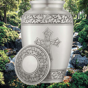 Биоразлагаемая медная урна с индивидуальным дизайном, экологичный футляр для праха домашних животных и людей, медальон для кремации в классическом стиле, размер XXL - Product Image 3