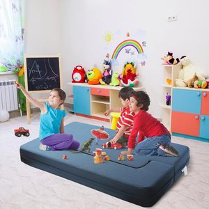 Gấp giường đi văng 10 inch gấp ra Sofa giường Bộ nhớ bọt Nệm thoải mái sàn Ghế ngủ sofa - Product Image 6