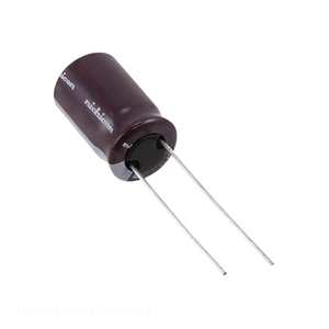 ตัวเก็บประจุแบบ Through Hole 330 uF CAP ALUM 330UF 20% 35V RADIAL TH UPW1V331MPD1TD ของผู้ผลิต - Product Image 1