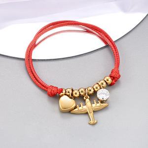 Demandez le catalogue <span class=keywords><strong>U</strong></span> : Bracelets <span class=keywords><strong>de</strong></span> mode en acier inoxydable en forme <span class=keywords><strong>de</strong></span> cœur et <span class=keywords><strong>de</strong></span> clé, bijoux pour filles et femmes, cadeau d'anniversaire - Product Image 3