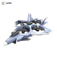 Drone de combat JJRC H129 Brushless EVA avec télécommande 2.4G, écran et photographie aérienne