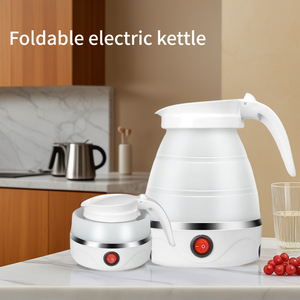 Bouilloire électrique pliable 220V avec arrêt automatique, idéale pour les voyages d'affaires, la randonnée et les trajets routiers - Product Image 2