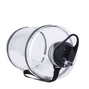 2.2L Large Water Bottle with Handle - BPA Free Leakproof Big Water <b>Jug</b> for Gym Fitness - Product Image 3