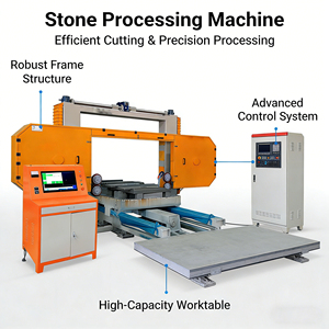 Cnc <span class=keywords><strong>rock</strong></span> fil de coupe métal scie à ruban machine pierre coupe mono fil scie pierre découpeuse avec diamètre de corde - Product Image 2