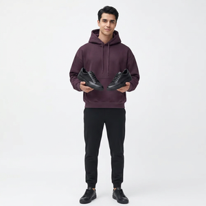 Nouveauté Hiver : Sweat à Capuche Homme Oversize 100% Coton Personnalisable Grande Taille Style Vintage Urbain – Meilleures Ventes - Product Image 1