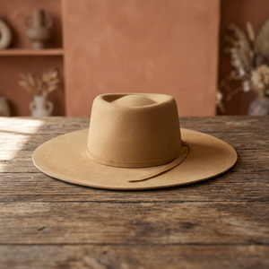 Sombrero de Golf Formal Hecho a Mano con Lana Boliviana, Clásico de Ala Ancha, Unisex, para Fiestas al Aire Libre, Hecho en México - Product Image 3