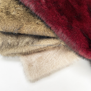 Vendite calde 100% tessuto in finta pelliccia di poliestere <span class=keywords><strong>Tocca</strong></span> per abbigliamento - Product Image 6