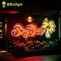 Enseigne LED personnalisée pour entreprise Infinity Abyss, enseigne LED en acrylique semi-transparent, nouveau style américain, enseigne publicitaire lumineuse directionnelle