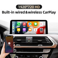 Autoradio stéréo GPS de navigation pour BMW X1 X3 X5 E83 E84 F48 F25 F26 G01 F26 E70 E71 F15 avec CarPlay Mirror Link Android Auto