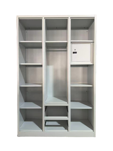 Armarios Metálicos a Medida; Armarios <span class=keywords><strong>de</strong></span> Acero con <span class=keywords><strong>Puertas</strong></span> Corredizas; Diseño Moderno <span class=keywords><strong>de</strong></span> Doble Uso para Gimnasios - Product Image 3