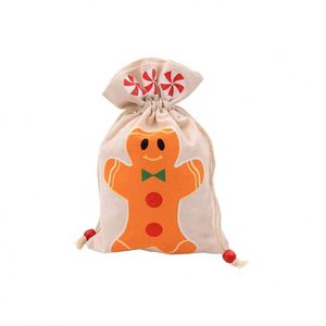 I-0122 Promotion <strong>Small</strong> Burlap Fabric Gift Wrap Lightweight Gift Bags for Guest Party Weeding Birthday Christmas Santa <strong>Sack</strong>