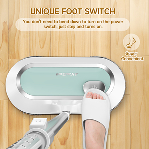 <span class=keywords><strong>Scopa</strong></span> Elettrica Ricaricabile con Logo Personalizzato ODM OEM, Faro LED, Bassa Rumorosità, Spray d'Acqua, <span class=keywords><strong>Scopa</strong></span> <span class=keywords><strong>a</strong></span> <span class=keywords><strong>Vapore</strong></span> per Uso Industriale, Facile da Usare - Product Image 2