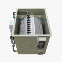 Système d'aquaculture RAS d'intérieur Cowater 13200 gallons par heure, 50 m3/h, filtre à tambour pour étang, équipement terrestre pour la pisciculture