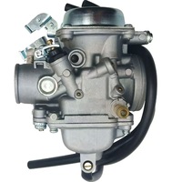 Carburateur double cylindre en aluminium CNC pour moto 250cc, remplacement durable avec mélange réglable