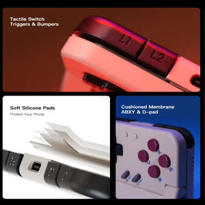 Manette de jeu sans fil GameSir Taco Mobile Vertical Grip, émulateur NES/GBA, console portable rétro miniature - Product Image 6
