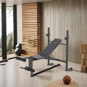 <span class=keywords><strong>Banco</strong></span> de entrenamiento con pesas de equipo <span class=keywords><strong>multigimnasio</strong></span> de metal de fabricante para entrenamientos de abdominales Bancos y bastidores Premium - Product Image 1
