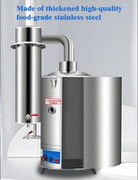 Machine à eau distillée commerciale, chaudière de distillation d'eau pour la production d'eau distillée pure, équipement de fabrication