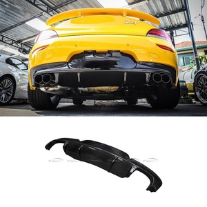 3D Style Carbon Fiber Fins Spoiler Wing <b>Splitter</b> Rear Bumper <b>Lip</b> Diffuser for BMW E89 Z4 2009-2016 - Product Image 1