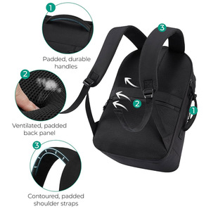 Weekender Women's Computer <strong>Bags</strong> Carry on 17.3 Inch Female <strong>Lady</strong> Travel Backpack Business <strong>Laptop</strong> <strong>Bag</strong> with Usb Charging Hole - Product Image 5