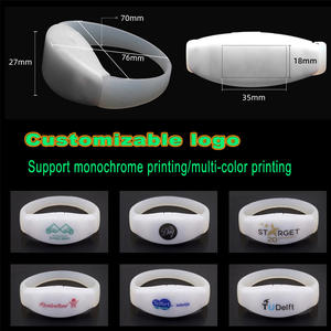 Pulsera con Logotipo Personalizado para <span class=keywords><strong>Eventos</strong></span> Brazalete LED con Control Remoto Inalámbrico Control DMX Brazaletes LED Luminosos Personalizados - Product Image 5