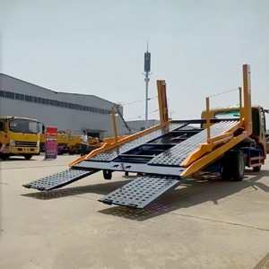 รถบรรทุกขนส่งรถยนต์ดีเซลจีน 4x2 แบบสองชั้นสำหรับขาย - Product Image 1