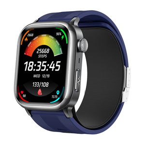 Jam Tangan Pintar TK66 Terbaru 2025 dengan Layar AMOLED <span class=keywords><strong>2</strong></span>,06 inci, NFC, Panggilan Darurat SOS, ECG, Kesehatan, Airbag, Pengukur Tekanan Darah untuk Pria - Product Image 2