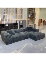Ensemble de canapés modulaires compressés modernes de haute qualité, meubles de salon simples et confortables, idéal pour les villas et les appartements