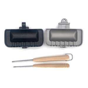 Bandeja para Hornear Sándwiches, Doble Cara, Antiadherente, Plegable, Molde para Sándwiches, Sartén para Desayunos, Crepera, Utensilio de Cocina - Product Image 4