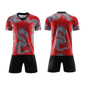 Fußballtrikots für Herren und Kinder, schnelltrocknend, atmungsaktiv, Polyester, personalisierbar, automatischer Zuschnitt, Training & Wettkampf - Product Image 3