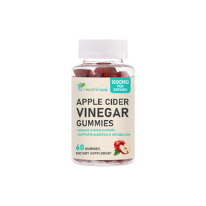 Gomitas de Vinagre de Sidra de Manzana al por Mayor con Folato y Vitamina B12 que Apoyan la Función Inmunológica Saludable y la Producción de Energía Celular - Product Image 1