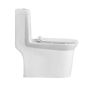 <span class=keywords><strong>WC</strong></span> monobloc blanc à chasse d'eau puissante en céramique à double chasse à vendre - Product Image 2