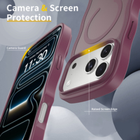 Nouvelle coque magnétique antichoc effet mat givré pour iPhone 18 Pro Max, compatible iPhone 17 et 18 Pro