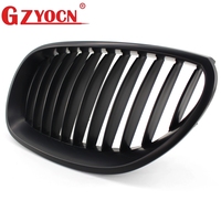 Calandre avant noire mate pour BMW Série 5 E60 E61 2004-2009 OE 51712155446 51712155447 51137065701 Vente en gros usine