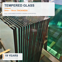 Panneau de verre trempé architectural de grande taille pour mur-rideau, façade, garde-corps, lucarne – Découpe sur mesure, vente en gros