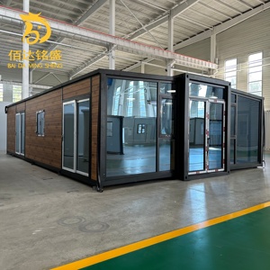 Casa Prefabbricata <span class=keywords><strong>Mobile</strong></span> in Acciaio BDMS 20-40 Piedi, Villa Compatta con Appartamenti per Uso <span class=keywords><strong>Ufficio</strong></span>, Container Modulare Espandibile 74m² - Product Image 2