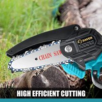 Gergaji Mini Tanpa Kabel 6 Inci 2023 Versi Terbaru Super Ringan dan Bertenaga