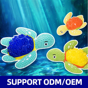 ของเล่นเคี้ยวสำหรับสุนัขทำจาก TPU ที่ทนทานผลิตภัณฑ์สำหรับสัตว์เลี้ยงดีไซน์รูปเต่า - Product Image 3