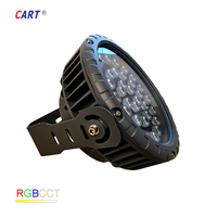 Projecteur LED extérieur IK08 pour éclairage d'arbres de jardin, lampe à piquet étanche IP66 pour allée et cour, éclairage nocturne